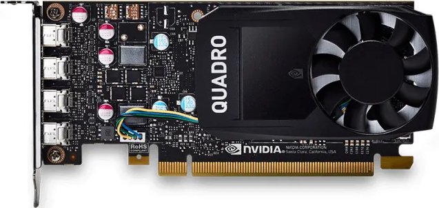 PNY NVIDIA Quadro P620 V2, 2GB GDDR5, 4x mDP, Smallbox