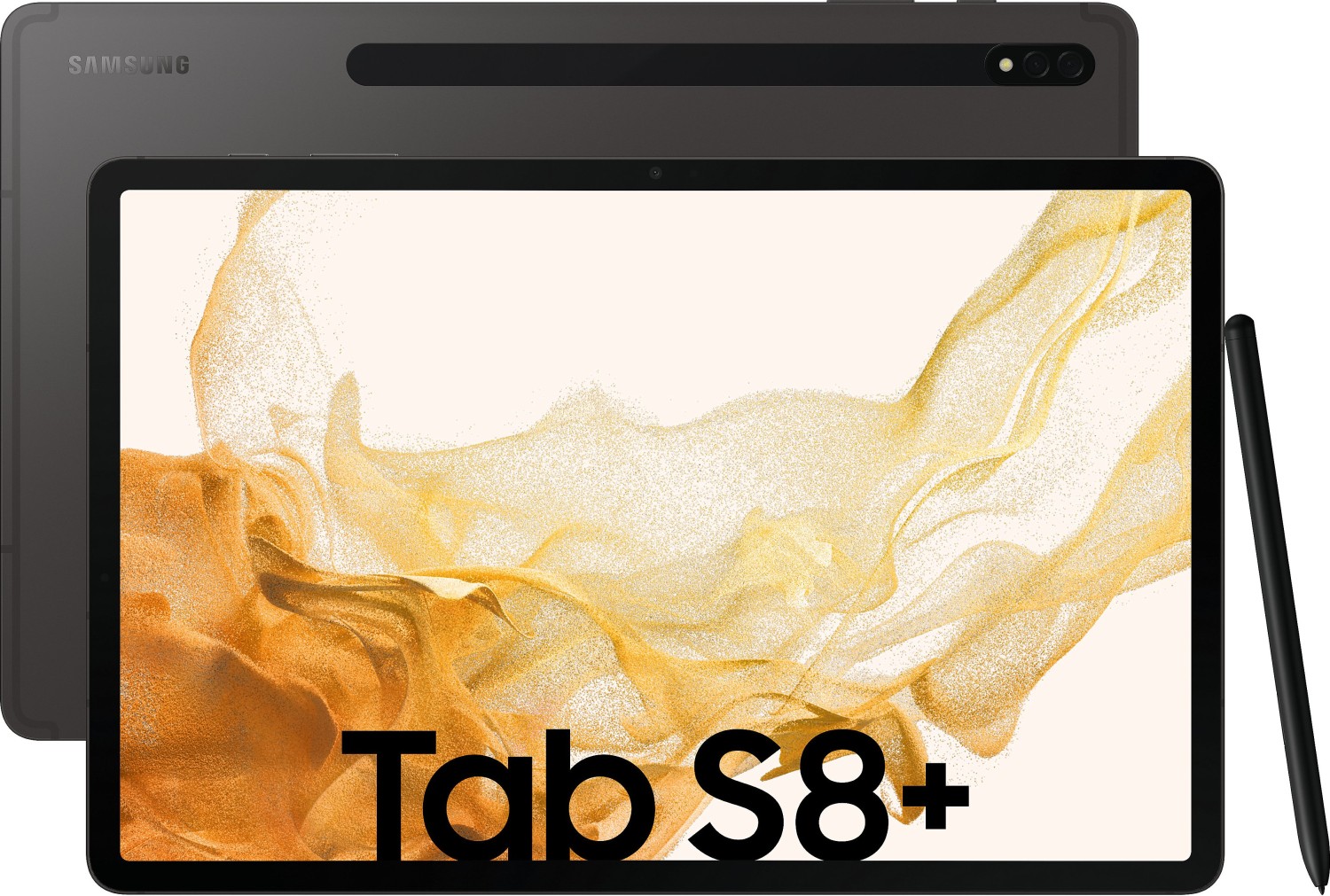 Samsung Galaxy Tab S8+ SM-X800 128 Go 31,5 cm (12.4) Qualcomm Snapdragon 8  Go Wi-FI 6 (802.11ax) Android 12 Graphite