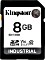 Kingston INDUSTRIAL R100/W80 SDHC 8GB, UHS-I U3, A1, Class 10 (SDIT/8GB)