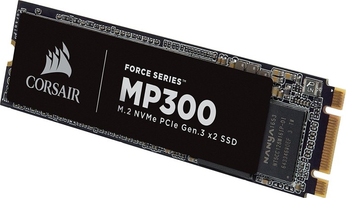 Corsair Force Series MP300 960GB, M.2 2280/B-M-Key/PCIe 3.0 x2