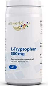 vitaworld L-Tryptophan 500mg Kapseln, 60 Stück