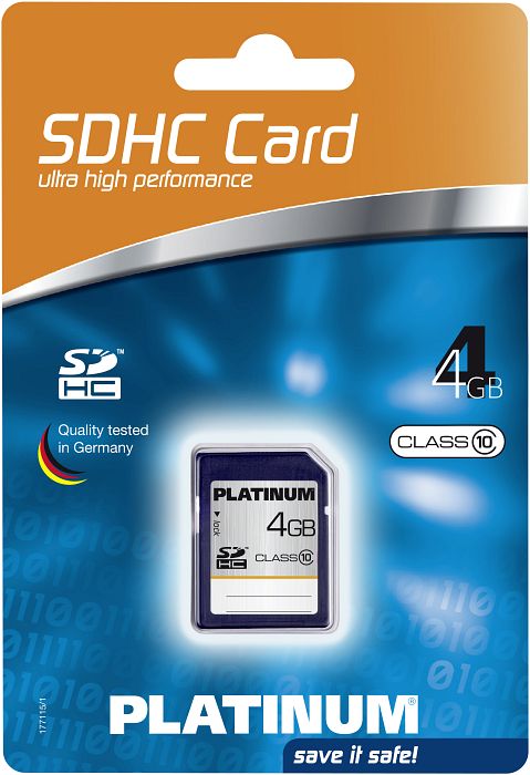 BestMedia Platinum R20 SDHC 4GB, Class 10