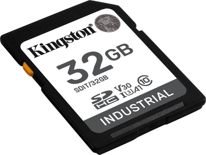 Kingston INDUSTRIAL R100/W80 SDHC 32GB, UHS-I U3, A1, Class 10