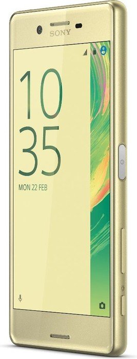 Sony Xperia X Dual lime gold