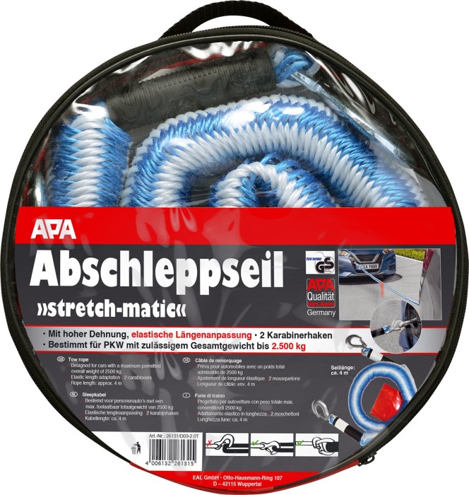 APA Abschleppseil stretchmatic do 2500kg