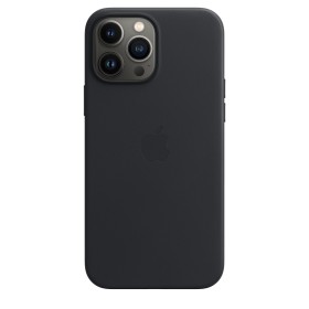 Apple Leder Case mit MagSafe für iPhone 13 Pro Max Mitternacht