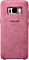 Samsung EF-XG950AP Alcantara Cover für Galaxy S8 pink