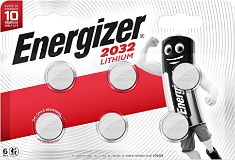 Energizer CR2032, 6er-Pack