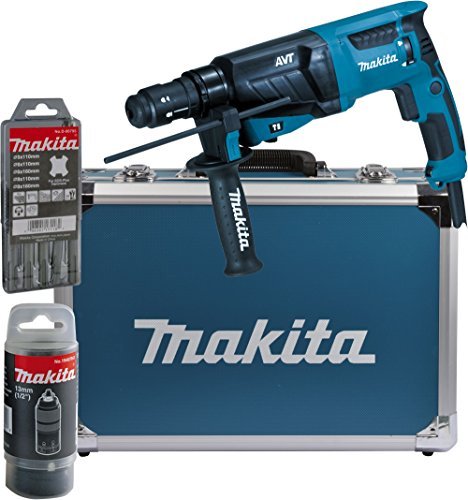 Makita HR2631FT13 zasilanie elektryczne młotowiertarka plus walizka + akcesoria