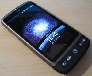 HTC Desire brązowy