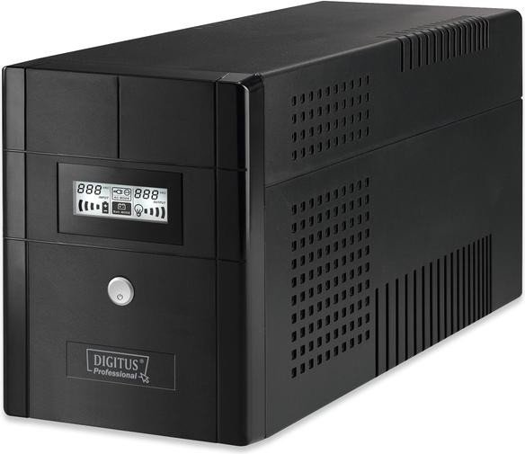 Digitus Professional Line Interactive LCD 2000VA, USB/port szeregowy