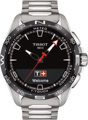 Tissot T-Touch Connect Solar silber mit Gliederarmband silber