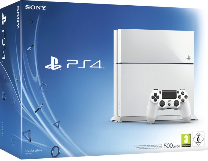 Sony PlayStation 4 - 500GB weiß