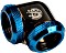 Bitspower Multi-Link Adapter 90° 16mm, Black Sparkle/Royal Blue, schwarz/blau vernickelt (BP-BSE90DML16-RBL)
