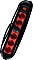 Hama listwa zasilająca Colour, 6-krotny, przełącznik, 1.5m, czarny/czerwony (47886)