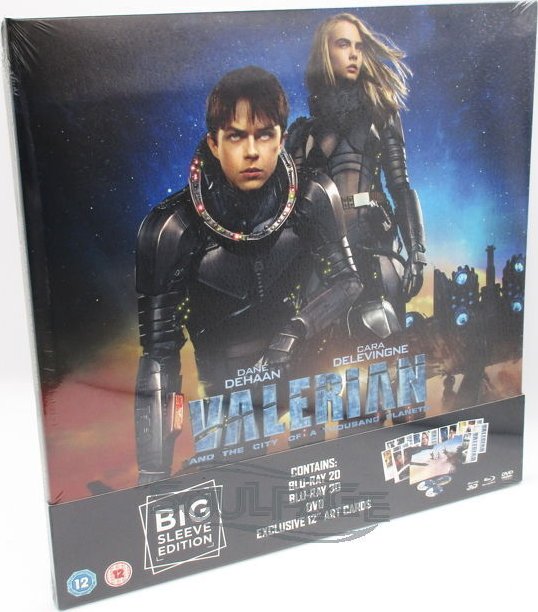 Valerian and the City of a Thousand Planets (3D) (Blu-ray) (UK)