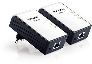 TP-Link Powerline AV600 Mini Starter Kit, HomePlug AV, RJ-45, 2er-Pack