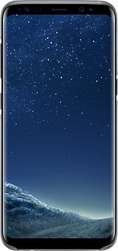 Samsung Clear Cover für Galaxy S8 schwarz