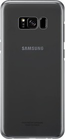 Samsung Clear Cover für Galaxy S8+ schwarz
