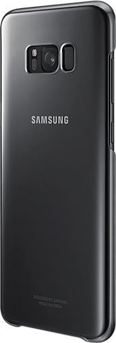 Samsung Clear Cover für Galaxy S8+ schwarz