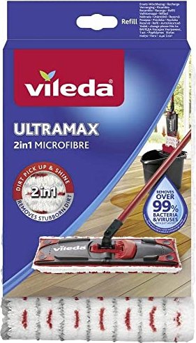 5x Ultramax Ultramat Turbo XL Ersatz Wischbezug Wiischer 20% Microfibre 2in1 