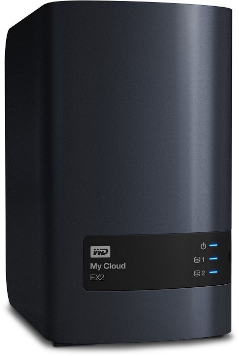 Western Digital My Cloud EX2 8TB, 1x Gb LAN
