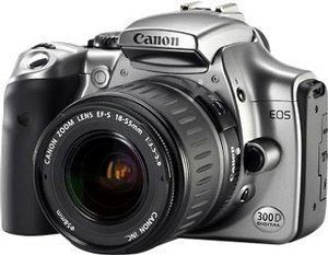 Canon EOS 300D czarny (różne zestawy)