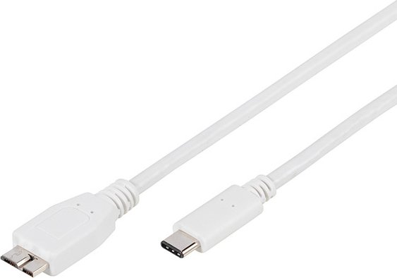 Vivanco USB 3.0 kabel przejściówka, USB 3.0 Micro-B/USB-C 3.0, 1m