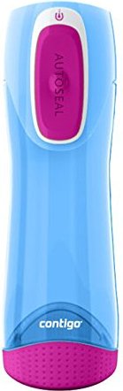 und Wasserflasche Swish mit AUTOSEAL® 500 ml sky blue Contigo Sport 