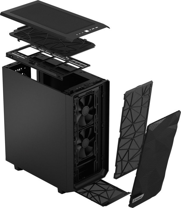 Fractal Design Meshify 2 Compact Black Solid