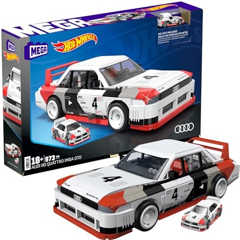 Mattel Mega Bloks Hot Wheels Collector Audi 90 Quatt ...