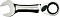 Bahco 10RM-10 extra short mouth-ratchet wrench 10x95mm