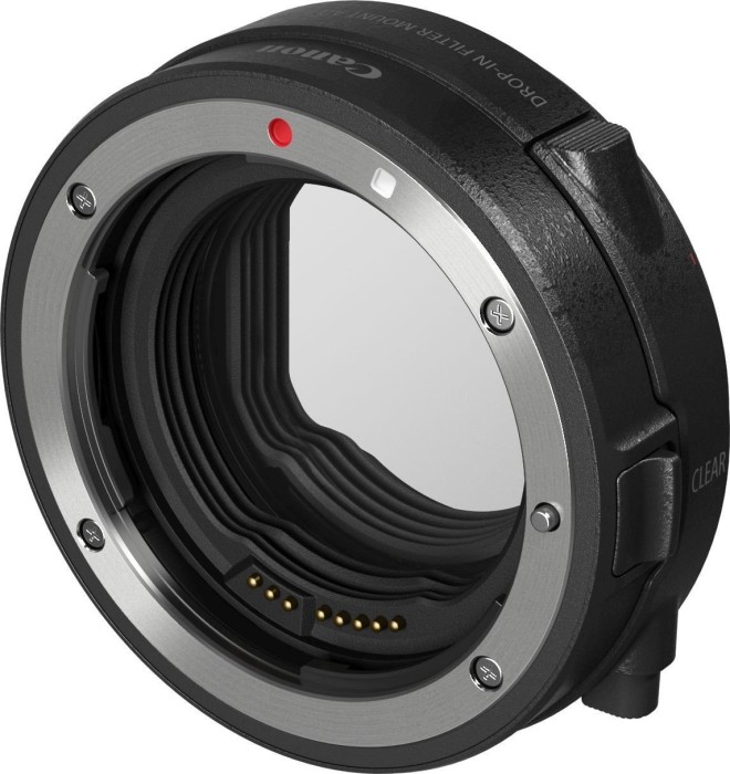 Canon lens adapter EF-EOS R with Drop-In Filter V-ND