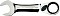 Bahco 10RM-19 extra short mouth-ratchet wrench 19x139mm