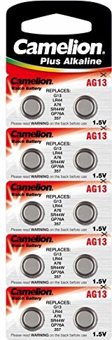 Camelion Alkaline AG13 (LR44/LR1154), 10er-Pack