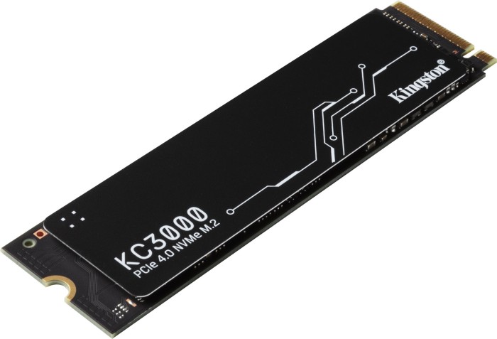 Kingston KC3000 PCIe 4.0 NVMe SSD 1TB, M.2 2280/M-Key/PCIe 4.0 x4, Kühlkörper