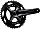 Shimano GRX FC-RX600-11 172.5mm 46/30 Zähne Kurbelgarnitur (E-FCRX600112DX60)