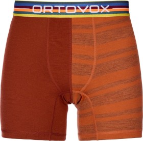 Ortovox 185 Rock'N'Wool Boxershorts desert orange (Herren)