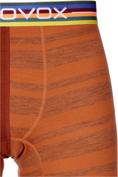 Ortovox 185 Rock'N'Wool Boxershorts desert orange (Herren)
