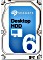 Seagate Desktop HDD 6TB, 512e / 3.5" / SATA 6Gb/s (ST6000DM001)