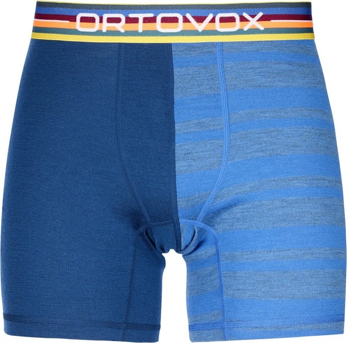 Ortovox 185 Rock'N'Wool Boxershorts just blue (Herren)