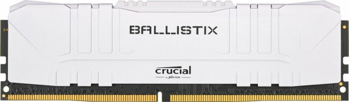 Crucial Ballistix weiß DIMM 8GB, DDR4-2666, CL16-18-18-38
