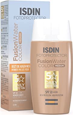 Isdin Fotoprotector Fusion Water Medium Color Sonnencreme LSF50, 50ml