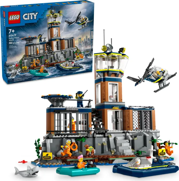 LEGO City Polizeistation auf der Gefängnisinsel 60419