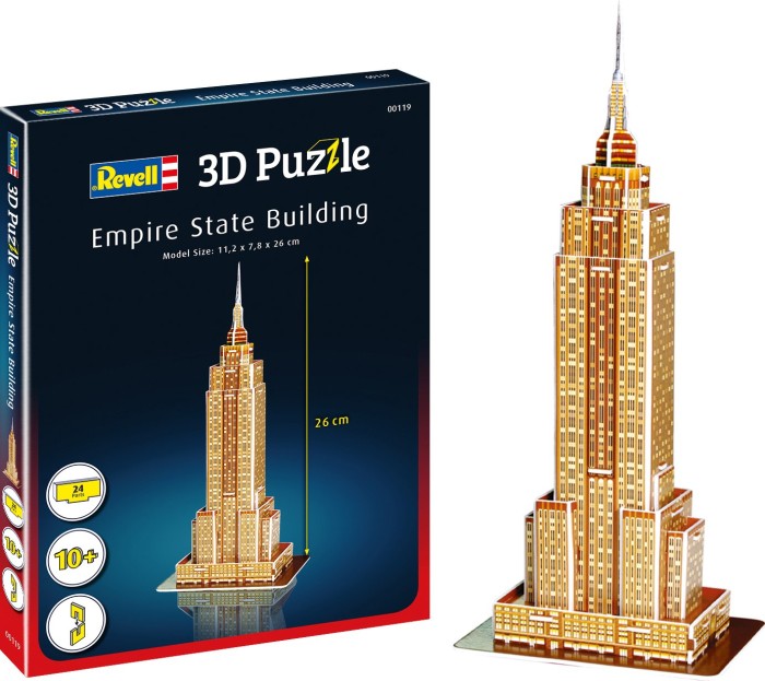 Revell 00119 RV 3D-Puzzle Empire State Building 3D-Puzzle (00119)