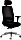 Mayer Sitzmöbel myTriton 2228 Stoff 30617 Bürostuhl mit Netzrücken, 4D-Armlehnen, Kopfstütze und Alu-Fußkreuz verchromt, schwarz/schwarz