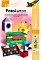 Folia Fotokartonblock farbig sortiert Fotopapier, 220x330mm, 300g/m², 10 Blatt (606)