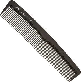 Jäneke Carbon Kamm 55800 – Damenkamm Aus Karbonfaser, 22.5 Cm, Bruchfest & Antistatisch