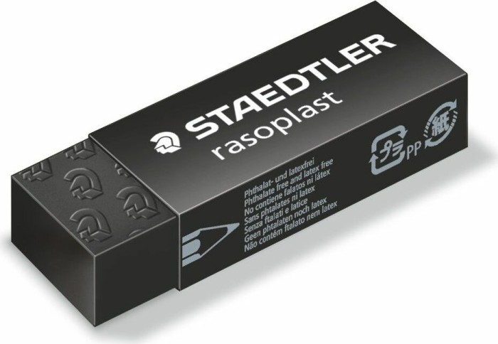 Staedtler Radierer rasoplast 526 B-9, 65x23x13mm, schwarz