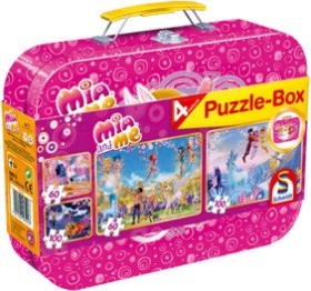 Schmidt Spiele Mia and me Puzzle-Box - im Metallkoffer